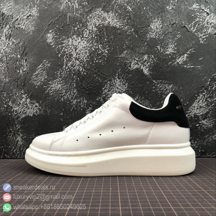 Alexander McQueen Sole Unisex Sneakers 37681 White&Black